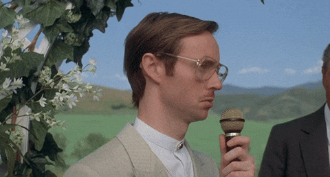 gif about loving technology